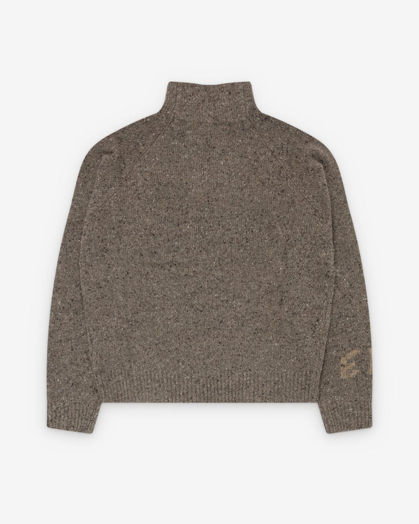 ERL_ERL - Men's High Neck Sweater - (Grey)_SHORTS