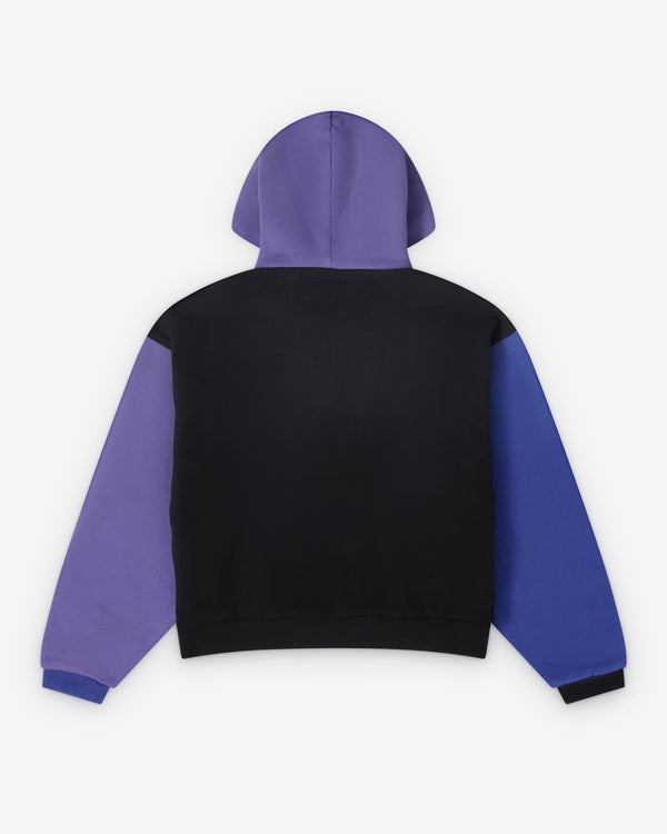 ERL - Men's Color Block Hoodie Knit - (Black)