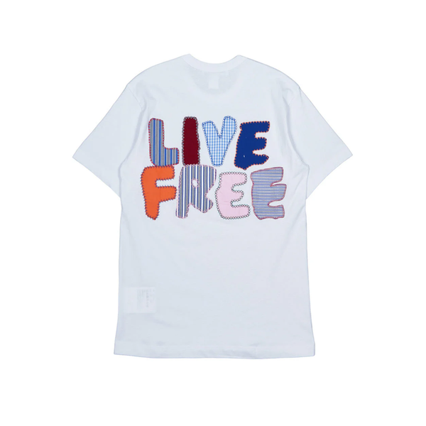 CDG Shirt - Men's Live Free Tee - (3 White)