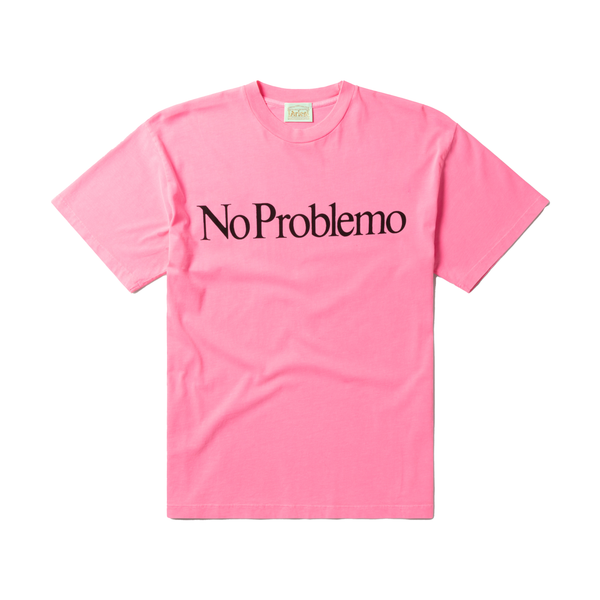 ARIES - No Problemo Fluoro Dye Ss Tee - (Fluoro Pink)