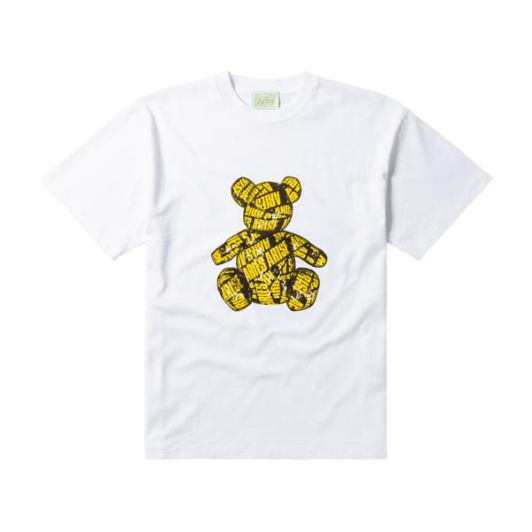 ARIES - Taped Teddy Ss Tee - (White)