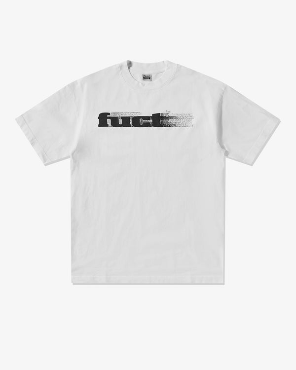 FUCT - Men's OG Blurred Logo T-Shirt - (White)