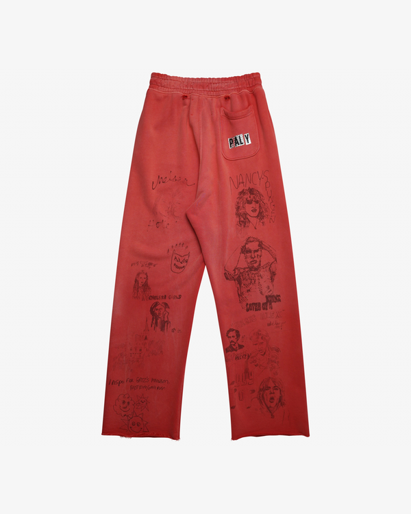PALY - Men's Chelseay Hotel Sweatpant - (Red)