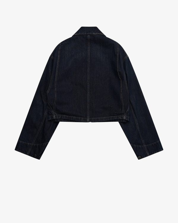 Prada - Women's Denim Washed Denim Jackets - (Denim)