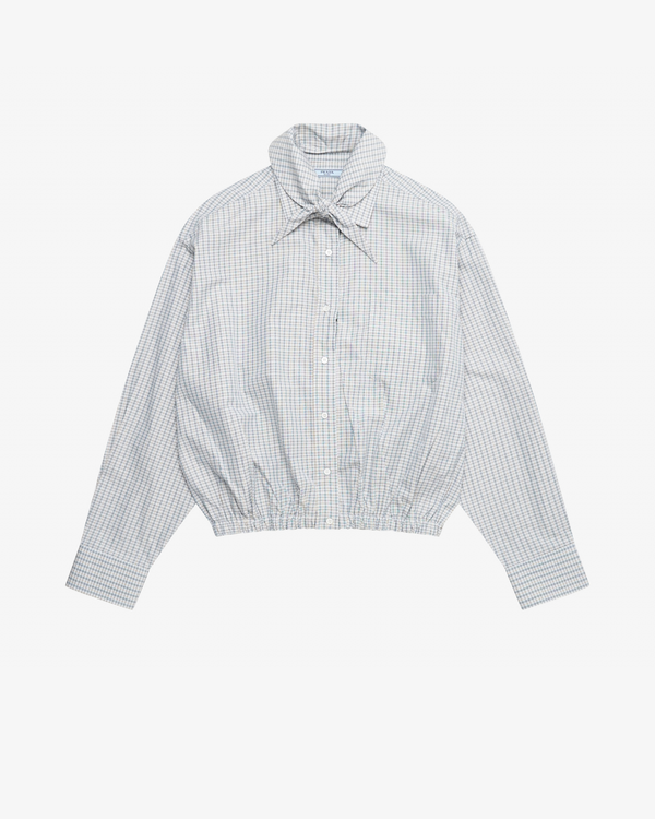 Prada - Women's Tela Madras Shirts - (Stripes)