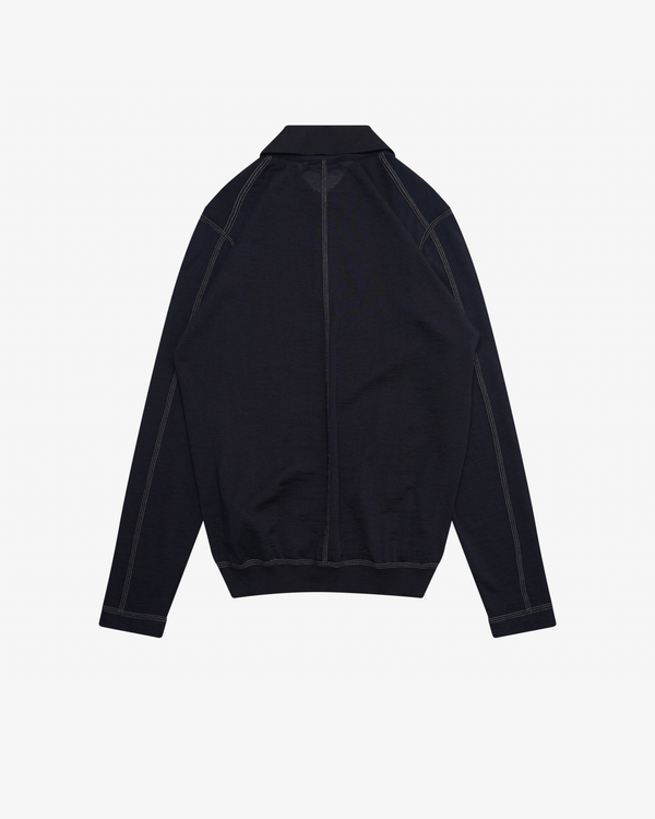 Prada - Men's Superfine Wool F.18 Polo - (Navy)