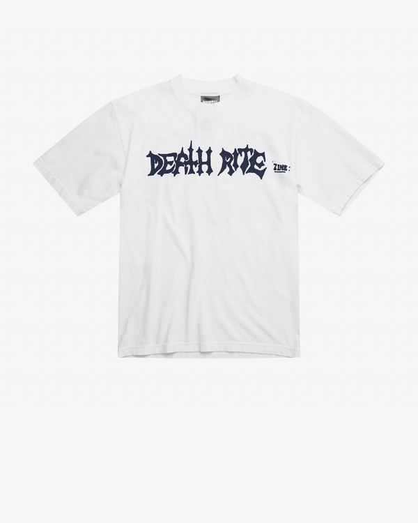 DEATH RITES - Men's Classified 89 Short Sleeve T-Shirt - (White)