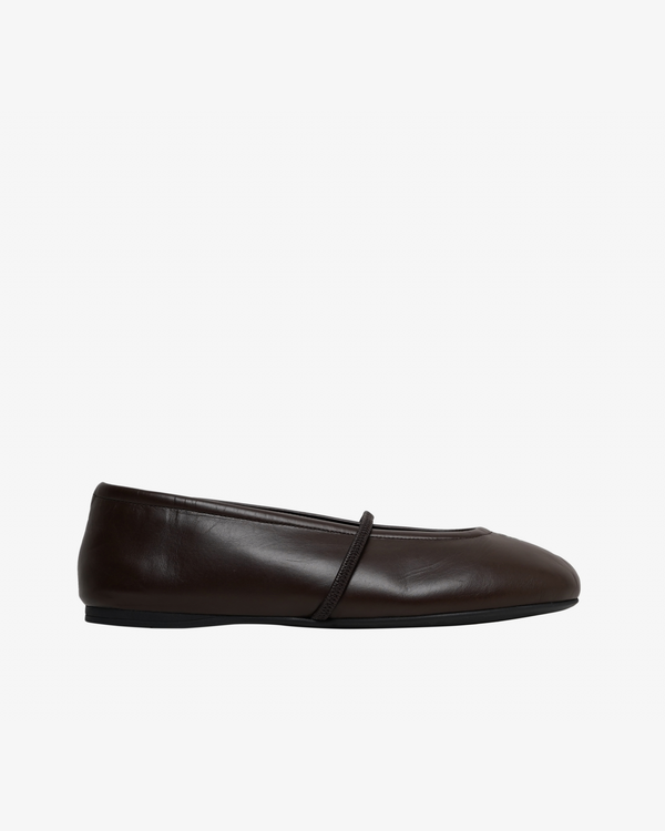 MIU MIU - Women's Vitello Ballerina - (Burgundy)