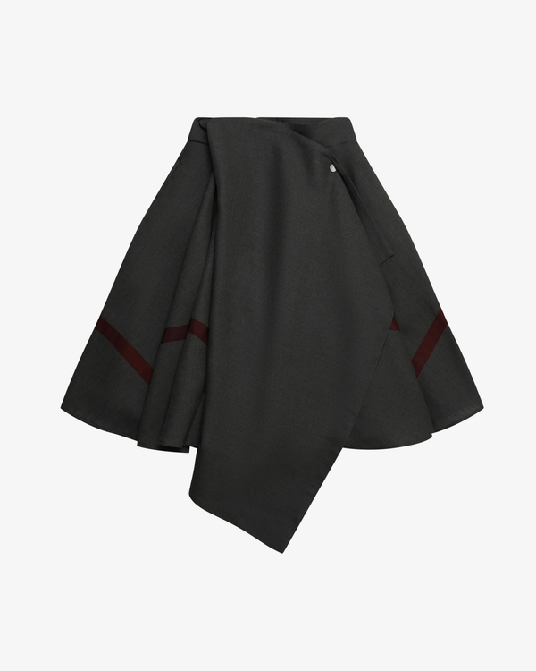 NICCOLO PASQUALETTI - Women's Perimetro Skirt - (Dark Grey)