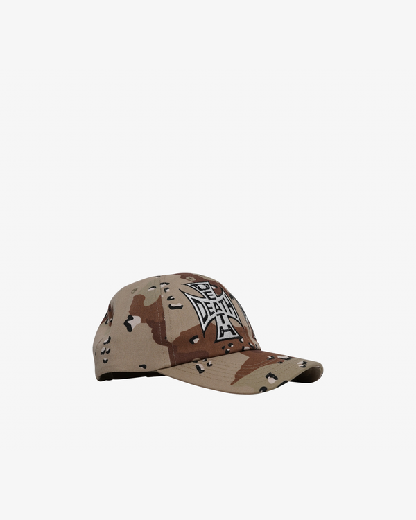 DEATH RITES - Men's Crosses Cap - (Tree Camo)