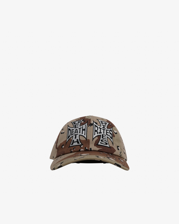 DEATH RITES - Men's Crosses Cap - (Tree Camo)