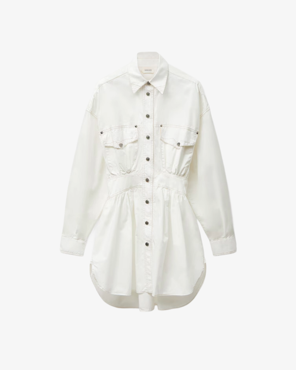 VERSACE - Women's Dress Popline Light Weight - (White)