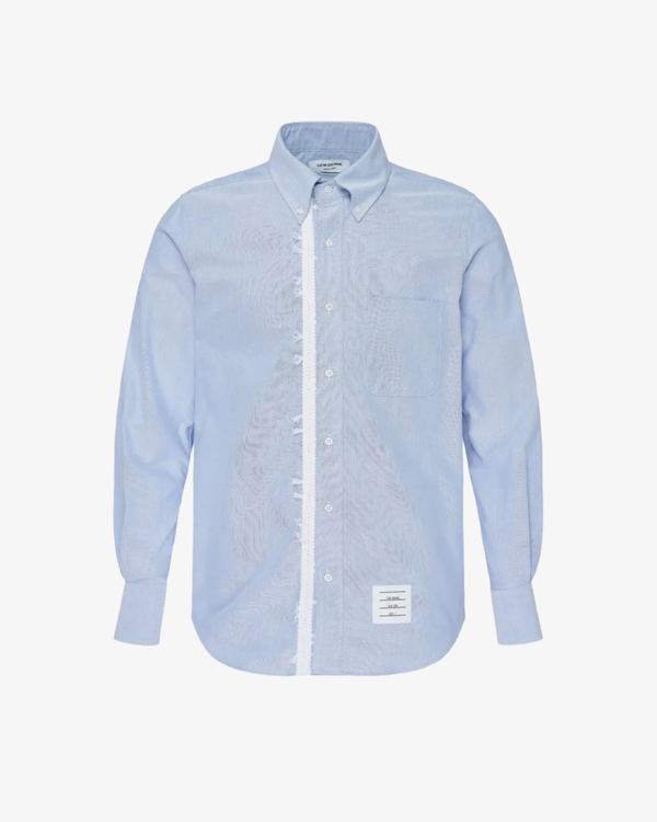 Thom Browne - Men's Straight Fit Button-Down Long Sleeve Shirt - (Light Blue)