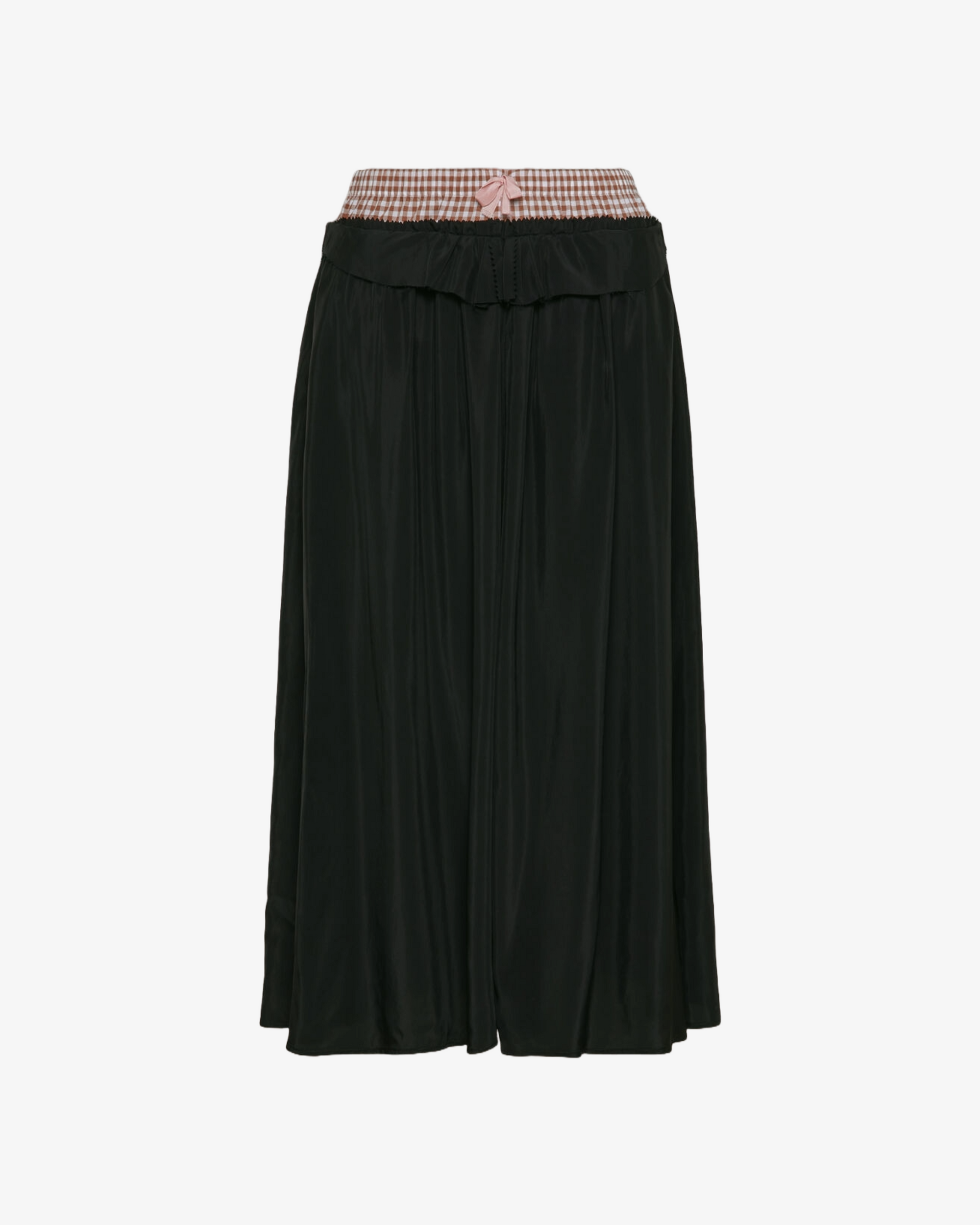 Maison Margiela: Women's Midi Skirt (Black 900) | DSMS E-SHOP