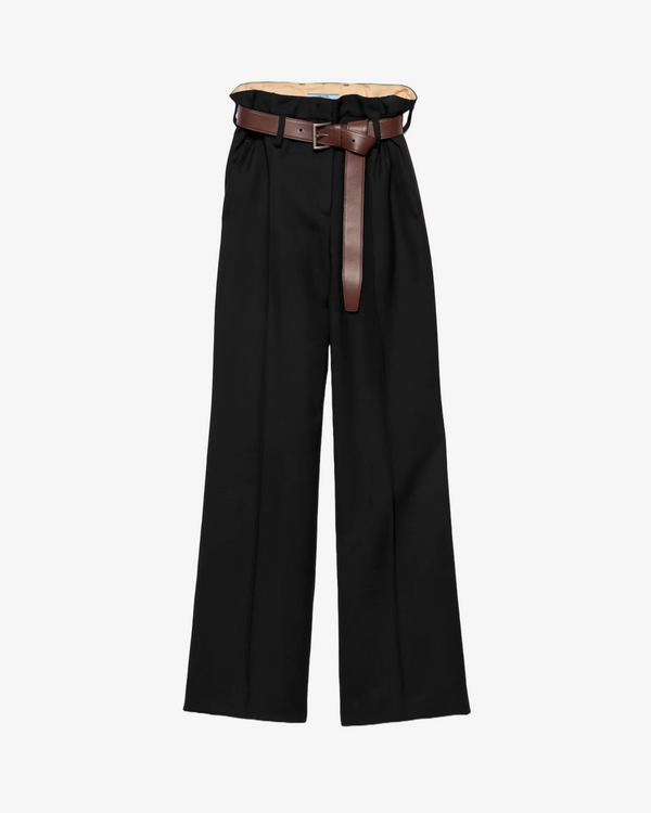 Prada - Women’s Pantaloni Garbadine - (Black)