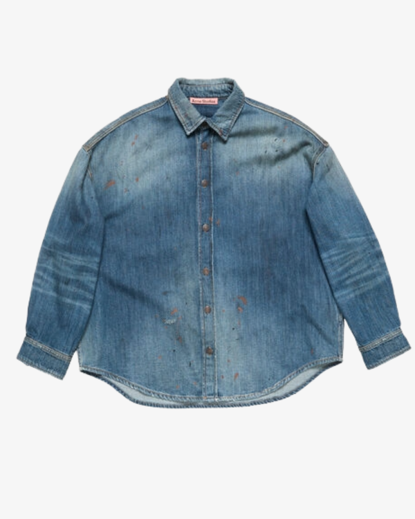 ACNE STUDIOS_ACNE STUDIOS - Men's Shirts - (Denim)_SHIRTS