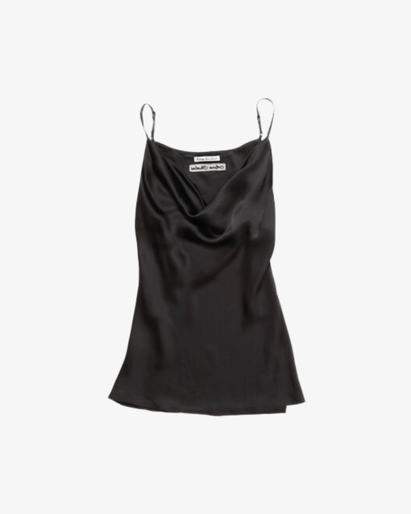 ACNE STUDIOS - Women's Temi Shiny Vis Satin - (Black)