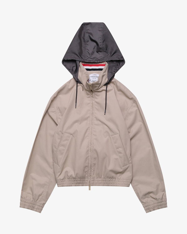 Thom Browne - Women's Nylon Tech Track Jacket - (Beige)