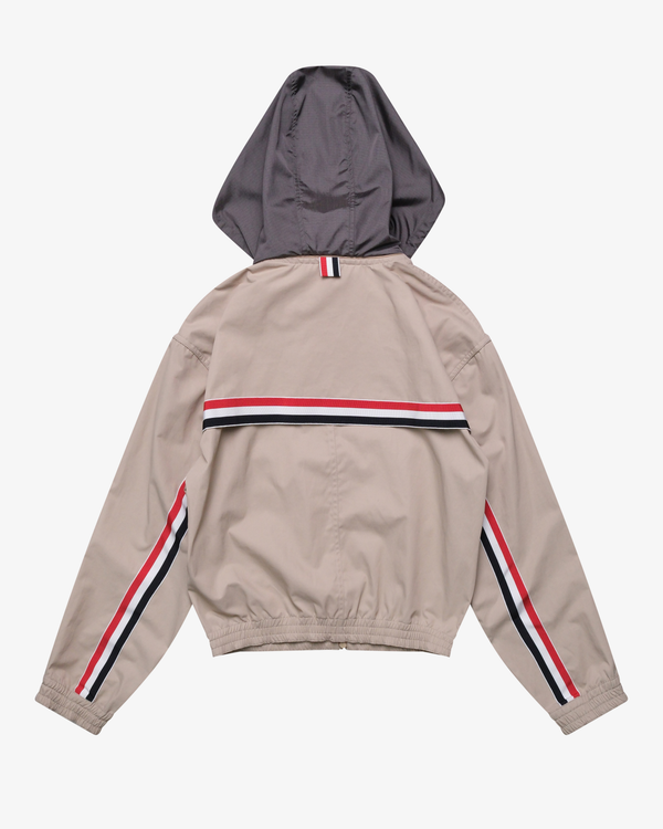 Thom Browne - Women's Nylon Tech Track Jacket - (Beige)