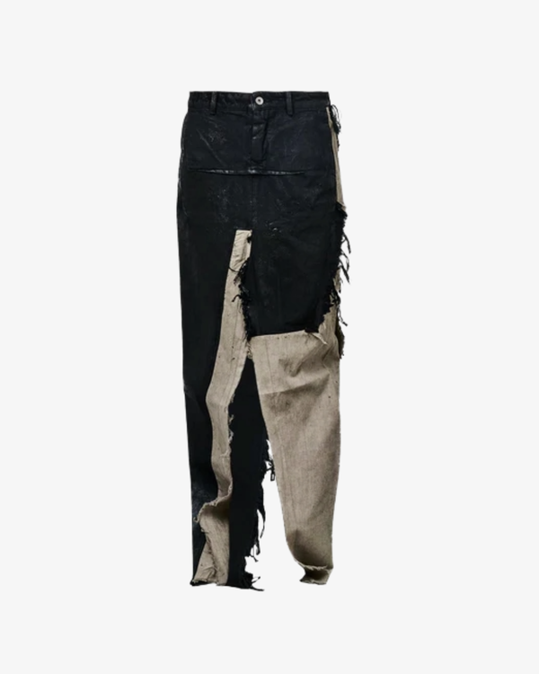 RICK OWENS - Women's Denim Sliced Skirt - (Black0921)