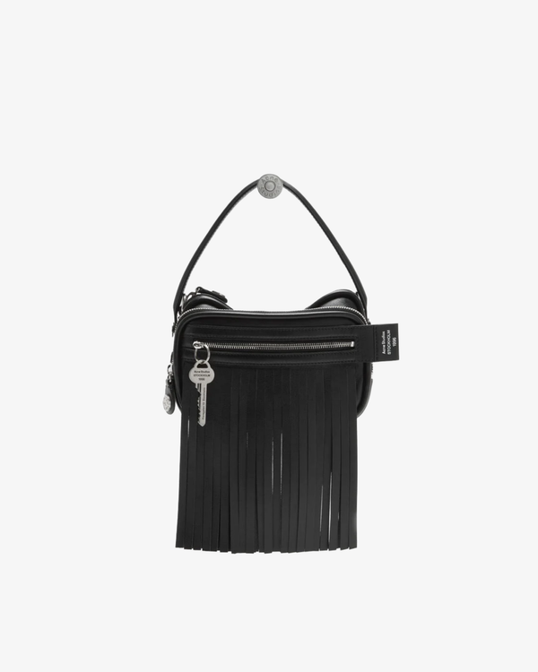 ACNE STUDIOS_ACNE STUDIOS - Women's Camero Kit Fringe - (Black)_TOP HANDLE