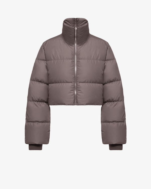 Rick Owens - Men's Moncler Cropped Cyclopic Jacket - (Dark Dust)