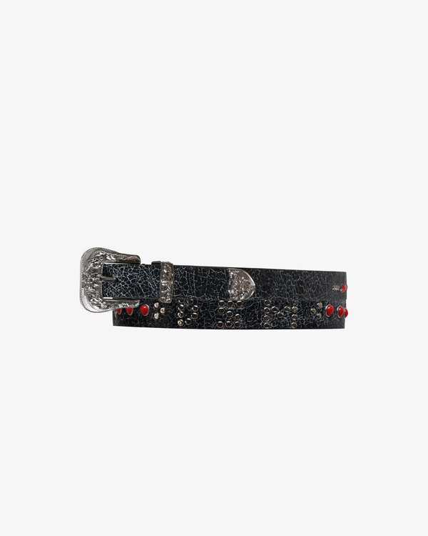 Fugazi - Men's DSMS Thinner Western Belt - (Black)