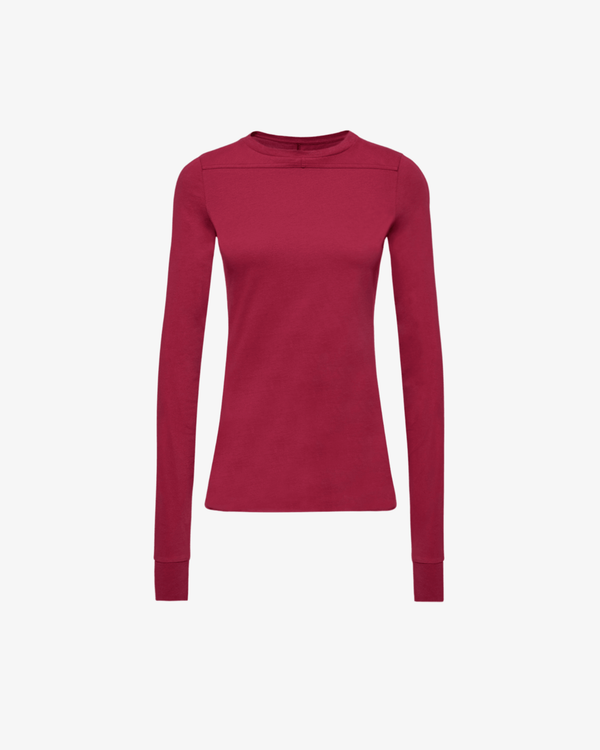 Rick Owens - Men's Moncler Girder Long Sleeve Tee - (Carnelian)