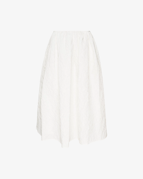 Cecilie Bahnsen - Women's Cbbala Skirt Floratini Matelassé - (White)