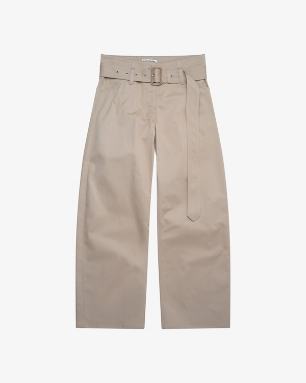 ACNE STUDIOS - Women's Page Twill Trench Co Gabardine - (Beige)