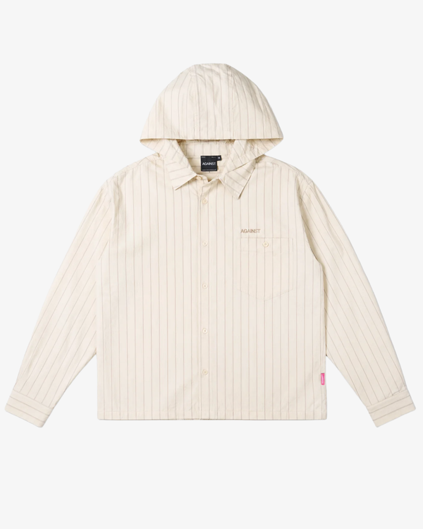 AGAINST LAB  - Men's Hooded Dame Shirt - (Green)