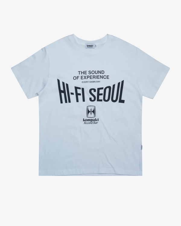 Kompakt Record Bar - Men's 26Ss Hi-Fi Seoul T-Shirt - (White)