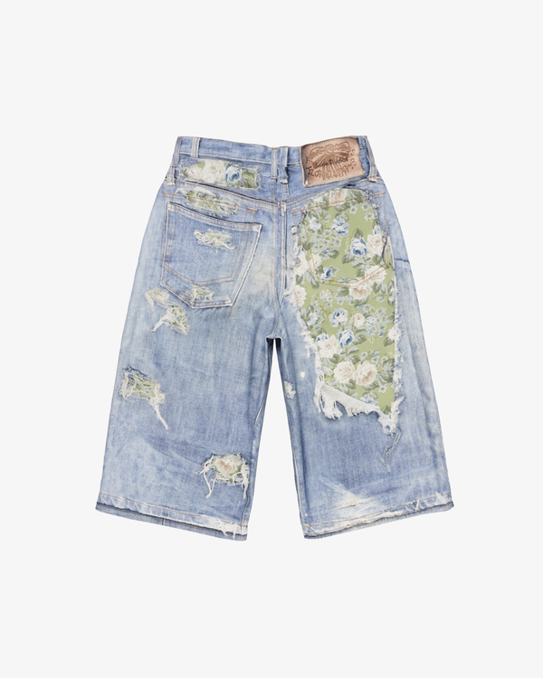 ACNE STUDIOS - Men's Trompe-L’œil Denim Shorts - (Denim)