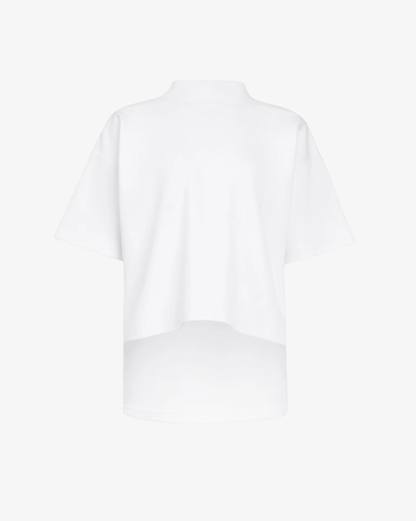 ALAÏA - Women's Boxy T-Shirt - (White000)