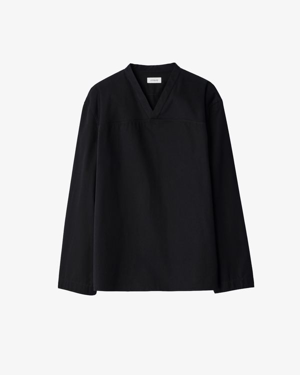Lemaire - Men's V-Neck Top - (Black)