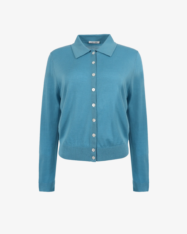 SANDY LIANG_SANDY LIANG - Women's Ley Cardigan - (Blue)_CARDIGANS