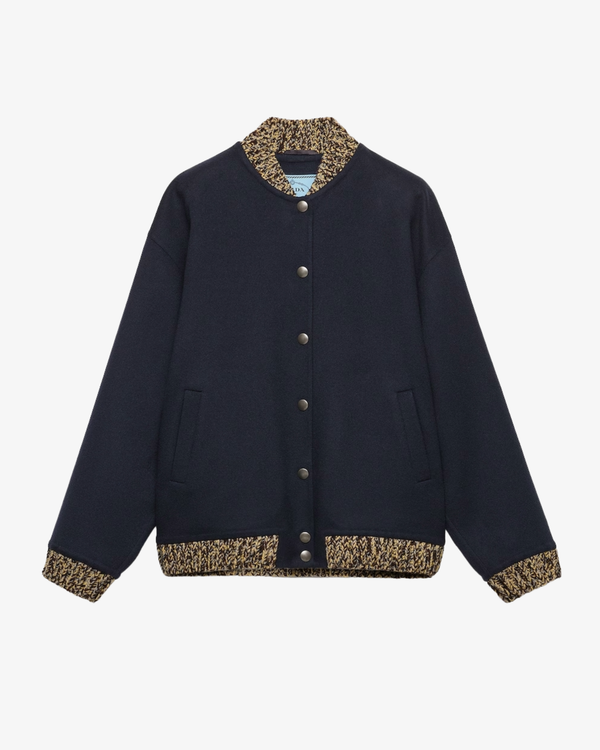 Prada - Women's Cashwool Leggero Blouson - (Navy F0008)
