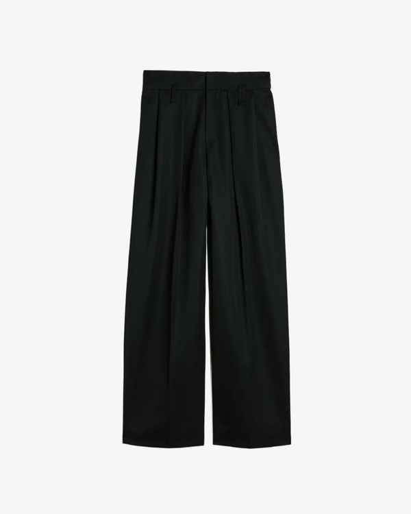 SIMONE ROCHA - Men's Peeling Waist Wide Leg Trousers - (Black) AW26 4213 1217-AW26-BLACK