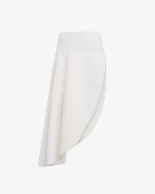 ALAÏA - Women's Asym Skirt - (WHITE 009)