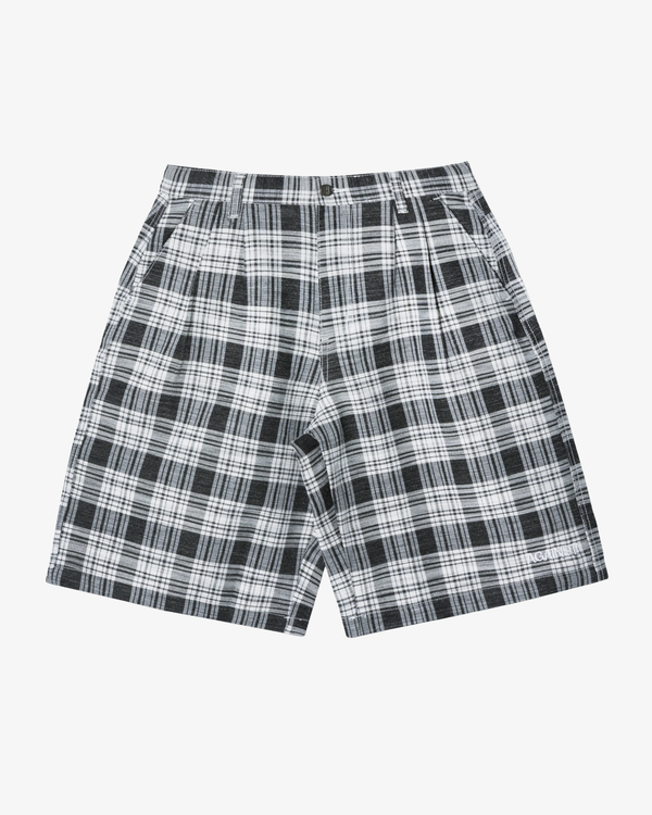 AGAINST LAB_AGAINST LAB  - Men's Check Mafia Shorts - (Checks)_SHORTS