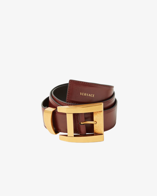 VERSACE - Men's Belt H.40 Calf Leather - (Brown)