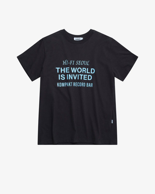 Kompakt Record Bar - Men's Krb Multi Logo T-Shirt - (Charcoal)