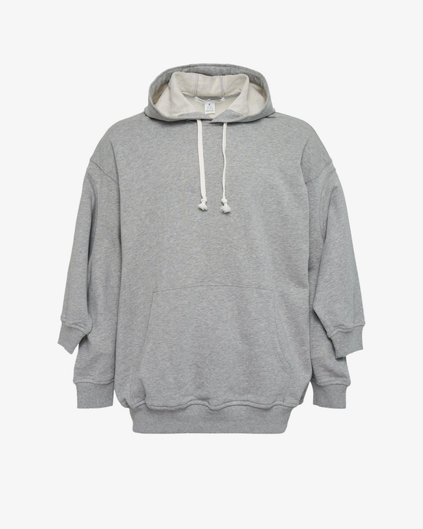 CDG Shirt - Men's Double Slv Hoodie - (Grey)