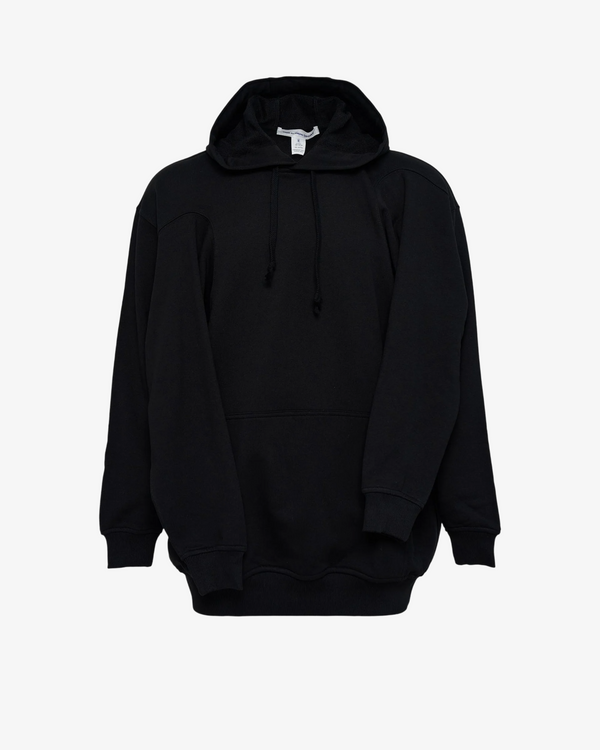 CDG Shirt - Men's Cotton Pile Plain Hoodie - (Black)