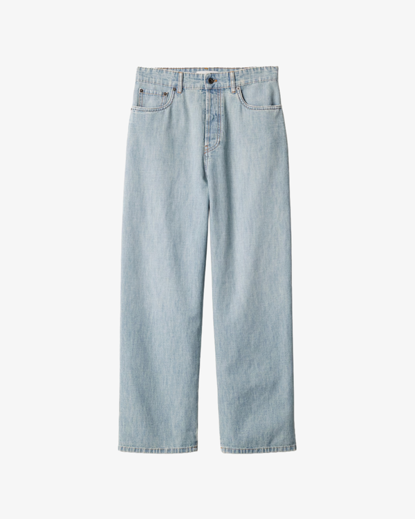 MIU MIU - Women's Chambray Pants - (Denim)
