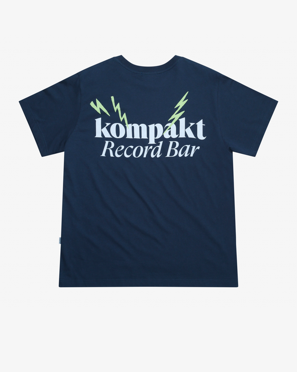 Kompakt Record Bar - Men's Thunder Logo T-Shirt - (Navy)