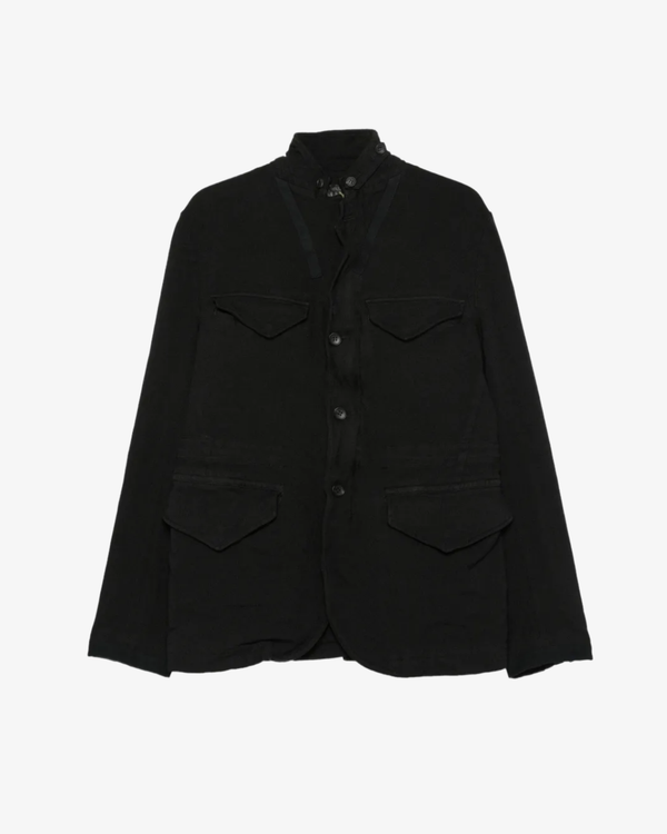 Junya Watanabe Man  - Men's Polyester Serge Garment Dyed - (Black)