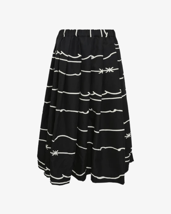 Black Comme des Garçons - Men's Barbed Wire Skirt - (Black)