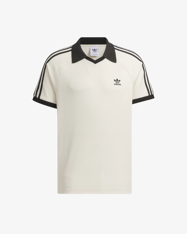 Adidas - Men's Waffle Short Sleeve Polo - (White)