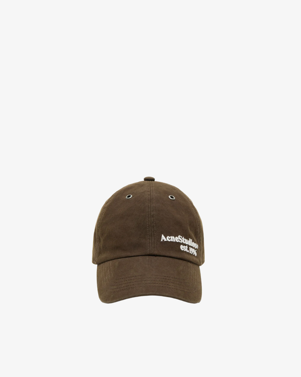 ACNE STUDIOS - Men's Cuddy Waxed Cotton Canvas - (Brown)